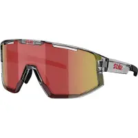 Bliz Fusion Sunglasses Clair Brow with Red Multi/CAT3