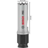 Bosch Scie cloche PRO Multi Material PC Plus, 17 mm