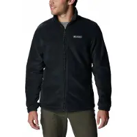 Columbia Veste en polaire fonctionnelle 'Steens Mountain' gris foncé / noir / blanc