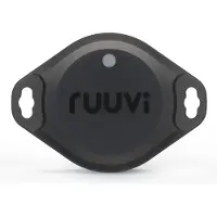 Ruuvi RuuviTag Pro RTPro4in1 Capteur d'environnement, Thermomètre + hygromètre, Noir