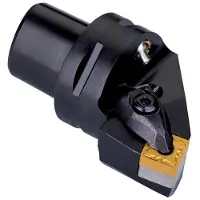 Pramet Porte-plaquettes ISO C4-DSRNL-22050-12 D.40mm avec accouplement polygonal Rotation à gauche