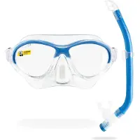 Cressi Ensemble De Plongée Avec Tuba Pour Enfants Moon Top Colorama