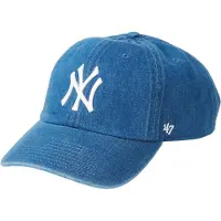 47 Brand Casquette 'MLB New York Ya' bleu denim / blanc