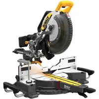 DeWalt DCS 781 N Scie à panneaux sans fil 54 V FlexVolt 305 mm Brushless Solo - sans batterie, sans chargeur