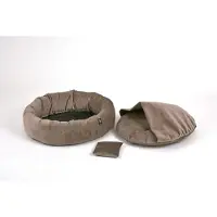 Silvio Design Rohrschneider – RS 22260 – Coussin douillet Lajos, taille 1, couleur taupe – Taupe – Mobilier pour animaux de compagnie, collection automne
