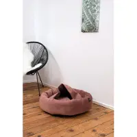Silvio Design Rohrschneider – RS 22261 – Coussin douillet Lajos, taille 2, rose – Rose – Mobilier pour animaux d'intérieur