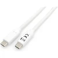 Equip 128362 câble USB USB 3.2 Gen 1 (3.1 Gen 1) 2 m USB C Blanc
