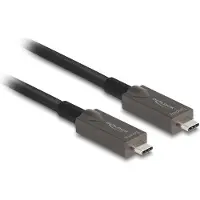 DeLOCK Aktives Optisches USB-C Video + Daten + PD Kabel 5 m