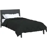 vidaXL : Couverture d'été, 220 x 135 cm, pour l'été, 200 g/m², noire