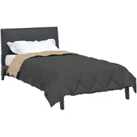 vidaXL : Couverture d'été, 200 x 135 cm, grammage 200 g/m², anthracite et taupe