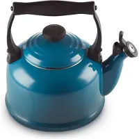 Le Creuset Bouilloire Tradition 2.1 litres, Bouilloire électrique, Bleu