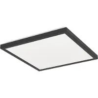 Eglo Lampe de salle de bain intelligente Rovito-Z Carré - Noir - 29x29cm