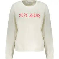 Pepe Jeans Sweat-shirt 'Celeste' rose / rouge sang / blanc