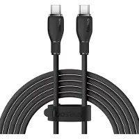 Baseus Câble USB-C vers USB-C 100W PD 5A Câble de charge rapide 1,2m noir