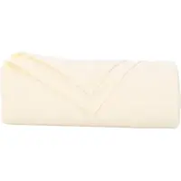 vidaXL Couvertures À Jeter 24 Pcs Crème 270 X 240 Cm Toison