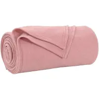 vidaXL Couvertures À Jeter 24 Pcs Rose 170 X 130 Cm Toison
