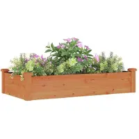 vidaXL Lit surélevé avec insert Brun 120x60x25 cm Sapin massif