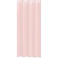 vidaXL Voile Rideaux avec poches pour tringles 2 pcs. Rose clair