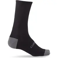 Giro Chaussette de Cyclisme Giro HRC Plus Merino Black Charcoal-Taille 43 - 45
