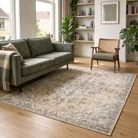 FRAAI Tapis oriental | Leyla Medallion Taupe | 230x330cm | Taupe | Rectangulaire | Tapis