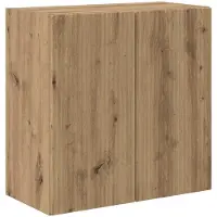 vidaXL Meuble mural pour télévision, 59,5 x 31 x 60 cm, bois imitation chêne artisanal