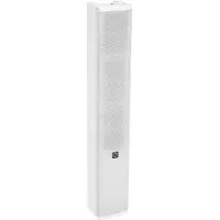 Intusonic 4VM100T 2-Wege Fullrange Tonsäule weiss (Passif), Haut-parleur PA, Blanc