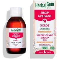 Herbalgem Sirop Refroidissement Bio 250 ml Sirop