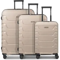 SMARTBOX Ensemble de bagages beige