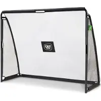 Exit Coppa Acier But de Football 220x170cm – But de Football – pour Enfants – Jardin – Noir