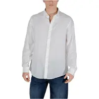 Armani Exchange Chemise blanc cassé