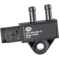 Hella Capteur, pression des gaz échappement 6PP 009 409-101