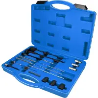 BRILLIANT TOOLS Kit de nettoyage de siège d'injecteur et de puits 21 pièces - BT551300