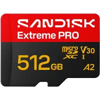 SanDisk Extreme PRO - Carte mémoire flash (adaptateur SD inclus)