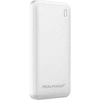 RealPower 557607 PB-10000 Plus,10.000 mAh,20W,2x USB-A,1x USB-C wei