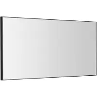 Hak Miroirs Sapho - Miroir Arowana dans un cadre, 1000x500 mm, noir mat AWB1050