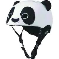 Micro Jeu de plein air Casque Panda 3D avec boucle magnétique et lumière LED intégrée Taille M
