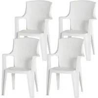 Progarden Eden SET 4x St-Ses blanc