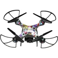 Denver - Wifi Drone with 720p Camera (10 min, 250 g), Drone, Noir