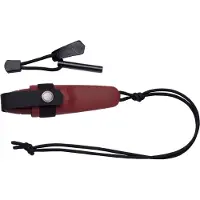 Morakniv Eldris + Neck Kit - Stainless Steel - Red