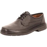 Sioux Chaussure à lacets 'Komfort Schnürschuh Herren 26260 Echtleder in schwarz' marron chiné