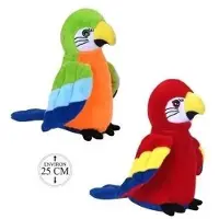 Ciuciubabka Peluche Bozami Perroquet 25 cm, assortiment -