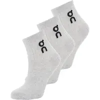 ON Chaussettes de sport gris chiné / noir