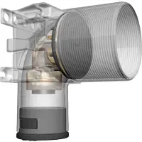 Roth QUICK KOBL-DÅSE MUR 15MM Koblingsdåse enkelt til mur/TECTITE 15 mm x 1/2" (joint d'étanchéité)