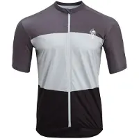 Silvini Maillot Turano MD1645 pour homme, court, gris nuage-noir, taille M 3120-MD1645-11083