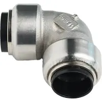 Roth vinkel 90° 22 mm rustfri stål