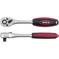 YATO cliquet 1/4" droit, couvercle Tpr 0322