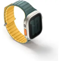 Uniq Bracelet magnétique vert-jaune Revix Evo pour Apple Watch