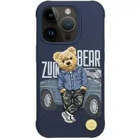 OEM Headphone case Zuck Bear ZUCK BEAR case SAN FRANCISCO FORTUNE for IPHONE 16 Pro social vibe (Apple iPhone 16 Pro), Coque pour téléphone portable, Multicolore
