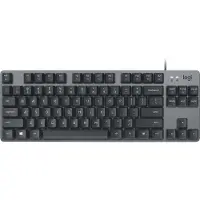 Logitech K835 TKL Mechanical Keyboard, Tenkeyless (80-87 %), Cable, USB, Mechanical Switch, LED, Graphite, Grey
