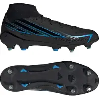 Adidas Chaussure de foot 'Hyperfast League' azur / noir